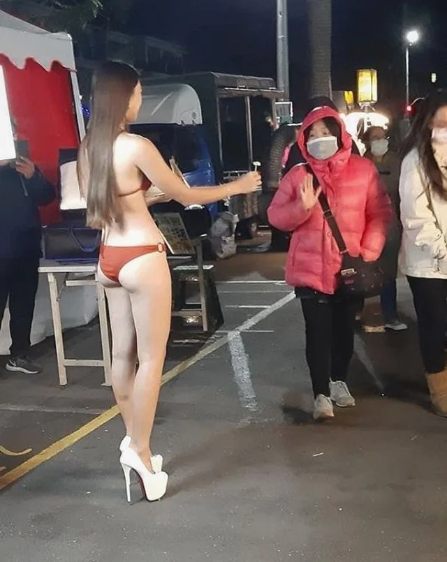 Hé lộ danh tính cô gái mặc bikini bán ổi ở chợ đêm lạnh 9 độ C