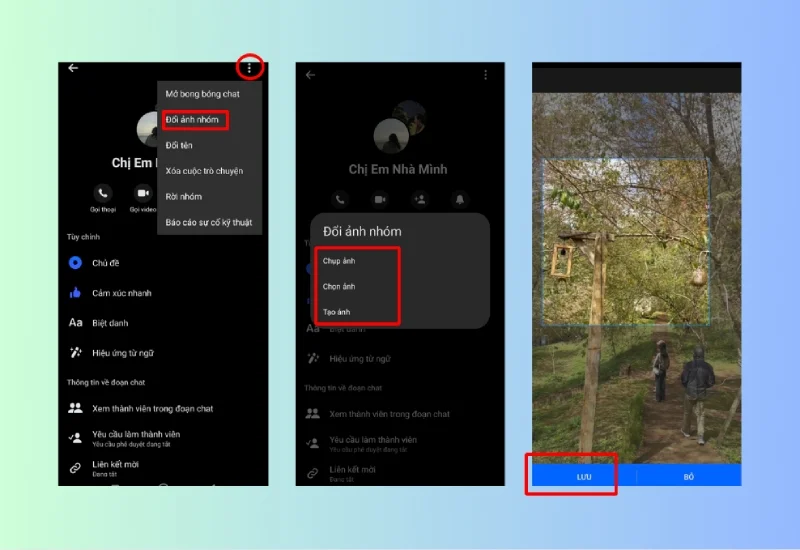 ảnh luật nhóm trên messenger: gợi ý số 6
