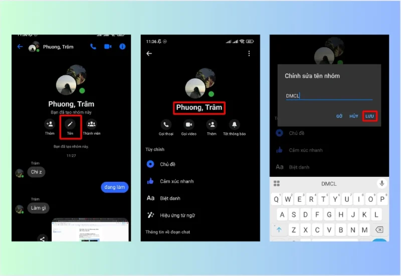 ảnh luật nhóm trên messenger — ảnh 9