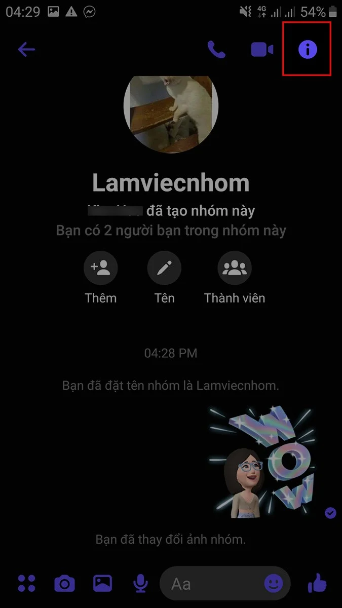 ảnh luật nhóm trên messenger — ảnh 1