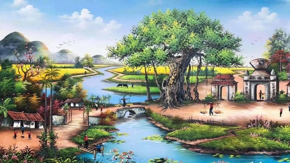 Bức tranh phong cảnh Việt Nam đẹp nhất (2)