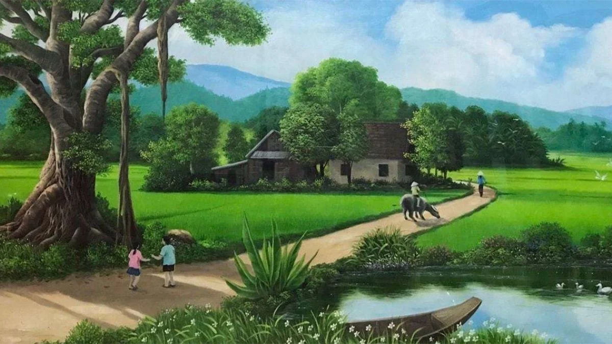 Mẫu tranh phong cảnh đẹp (2)