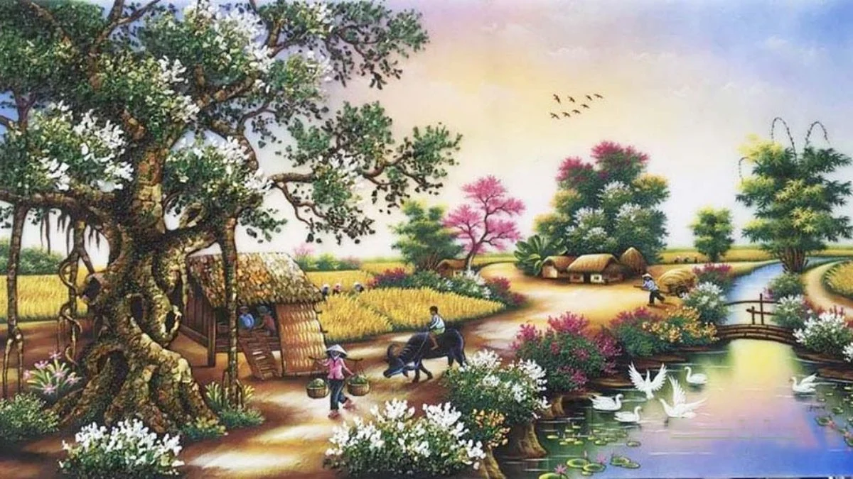 Bức tranh phong cảnh Việt Nam đẹp nhất (4)