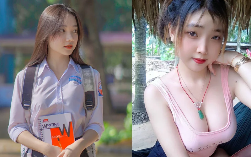 Trần Hà Linh lộ diện với phong cách trẻ trung và quyến rũ.