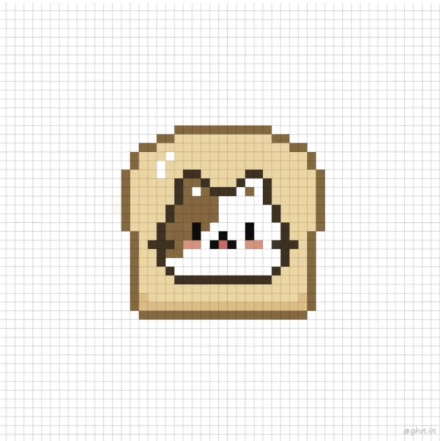 Hình Pixel Cute Dễ Vẽ Nhỏ