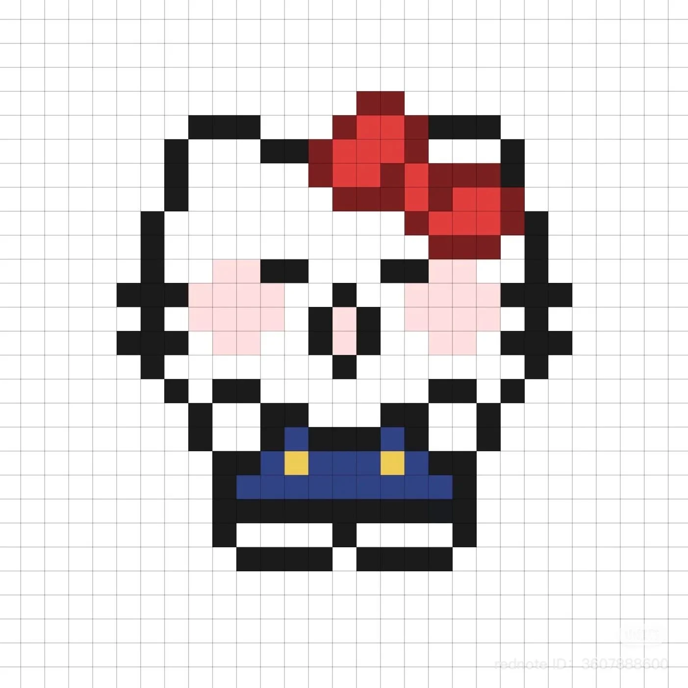 Hình Pixel Cute Dễ Vẽ