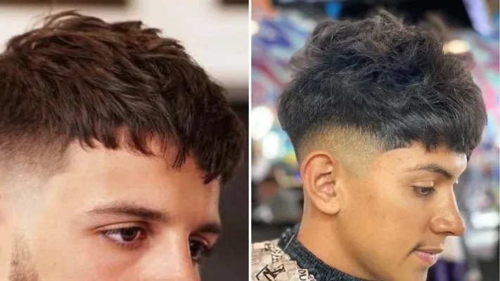 Kiểu tóc Curly Crop