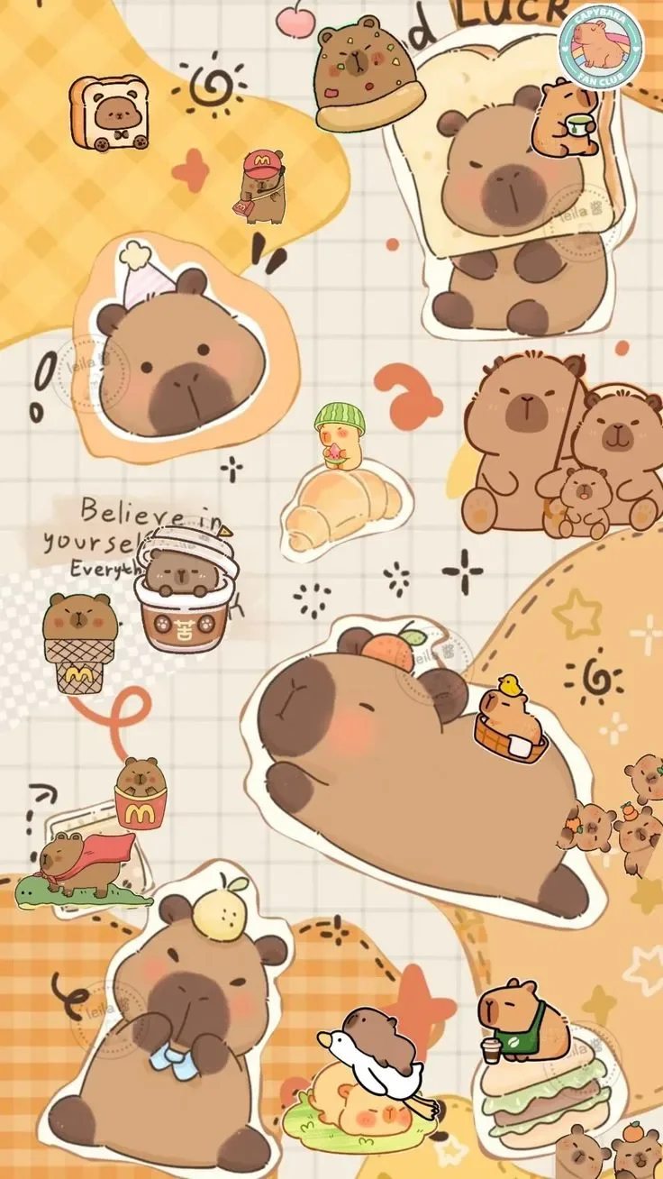 Tải miễn phí 80+ Hình Nền Capybara vừa Cute vừa Vô Tri chất lượng cao full HD