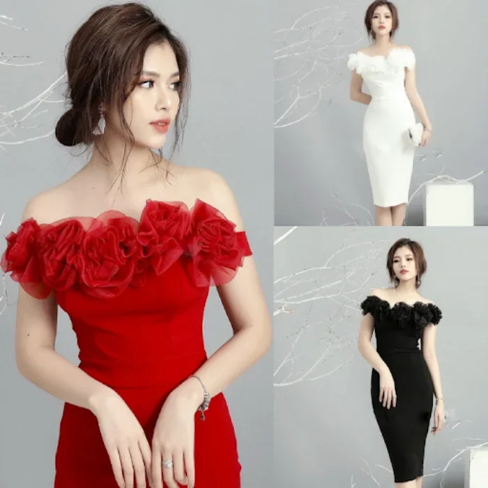 mẫu đầm đẹp, mẫu 19