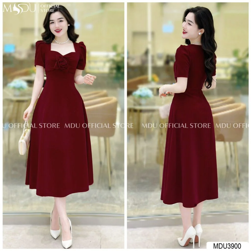 Cập Nhật Top 10+ Mẫu Đầm Nhung Dự Tiệc Sang Trọng Hot Nhất Năm