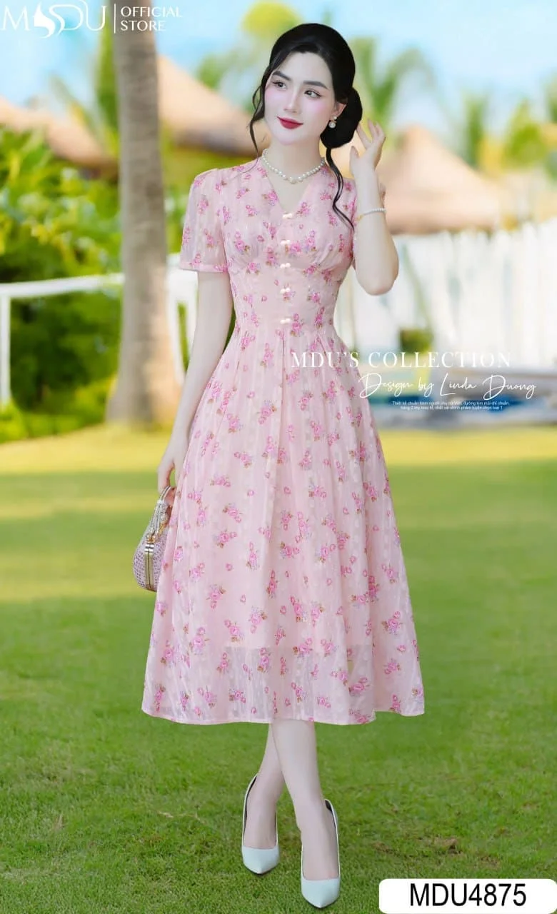 Những Mẫu Váy Dài Đẹp Nhất Cho Phong Cách Đi Biển - Váy Dài Công Sở