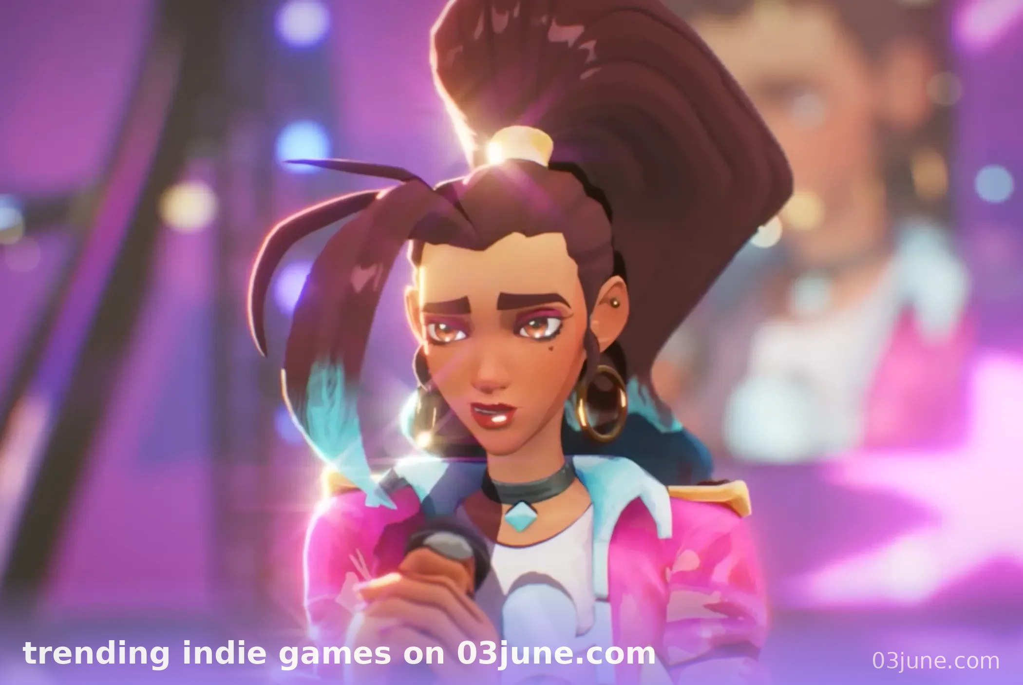 Hình ảnh nhân vật game 3D biểu diễn minh họa cho bài viết trending indie games on 03june.com