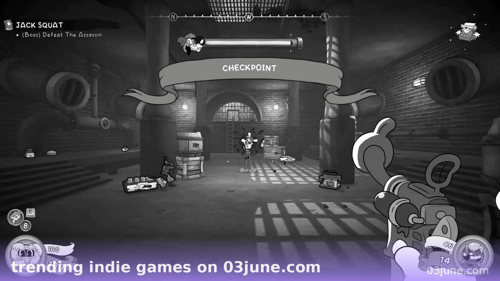 Game indie giải đố đen trắng