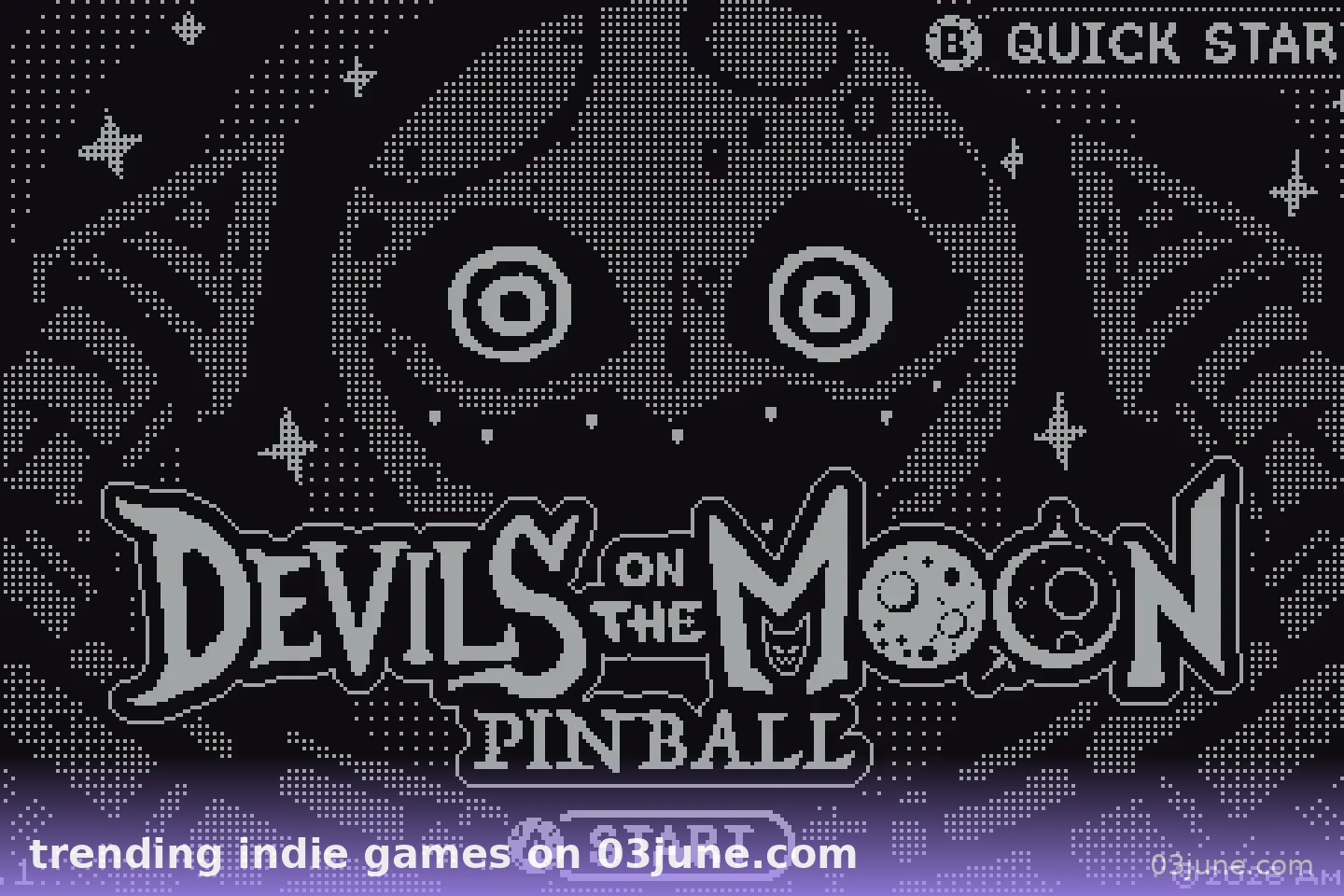 Game indie pinball Devils on the Moon