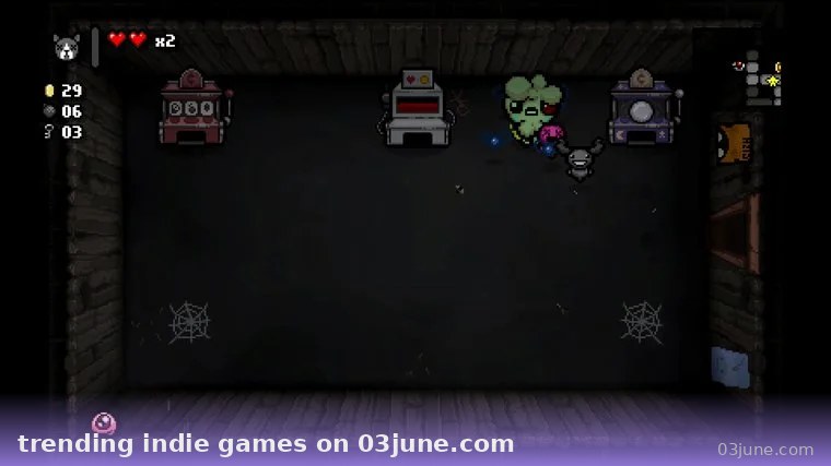 Game pixel art kinh dị trong một căn phòng tối