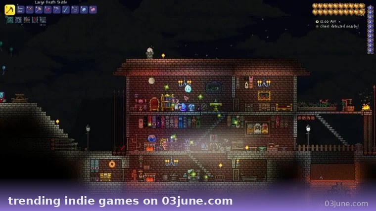 Game indie mô phỏng xây dựng nhà