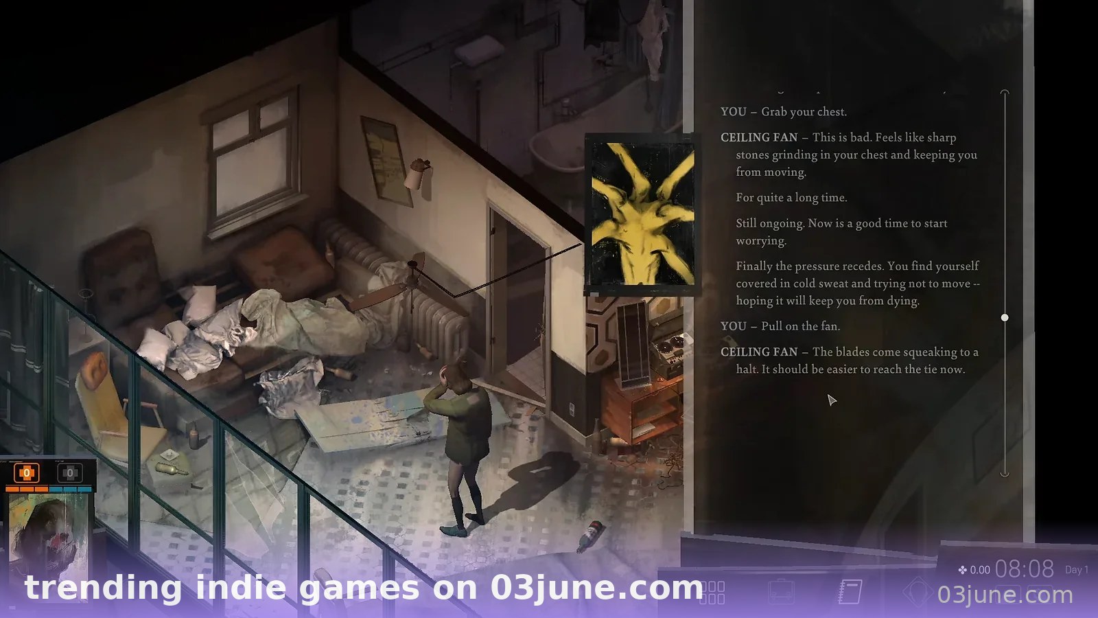 Ảnh chụp màn hình game indie phong cách isometric