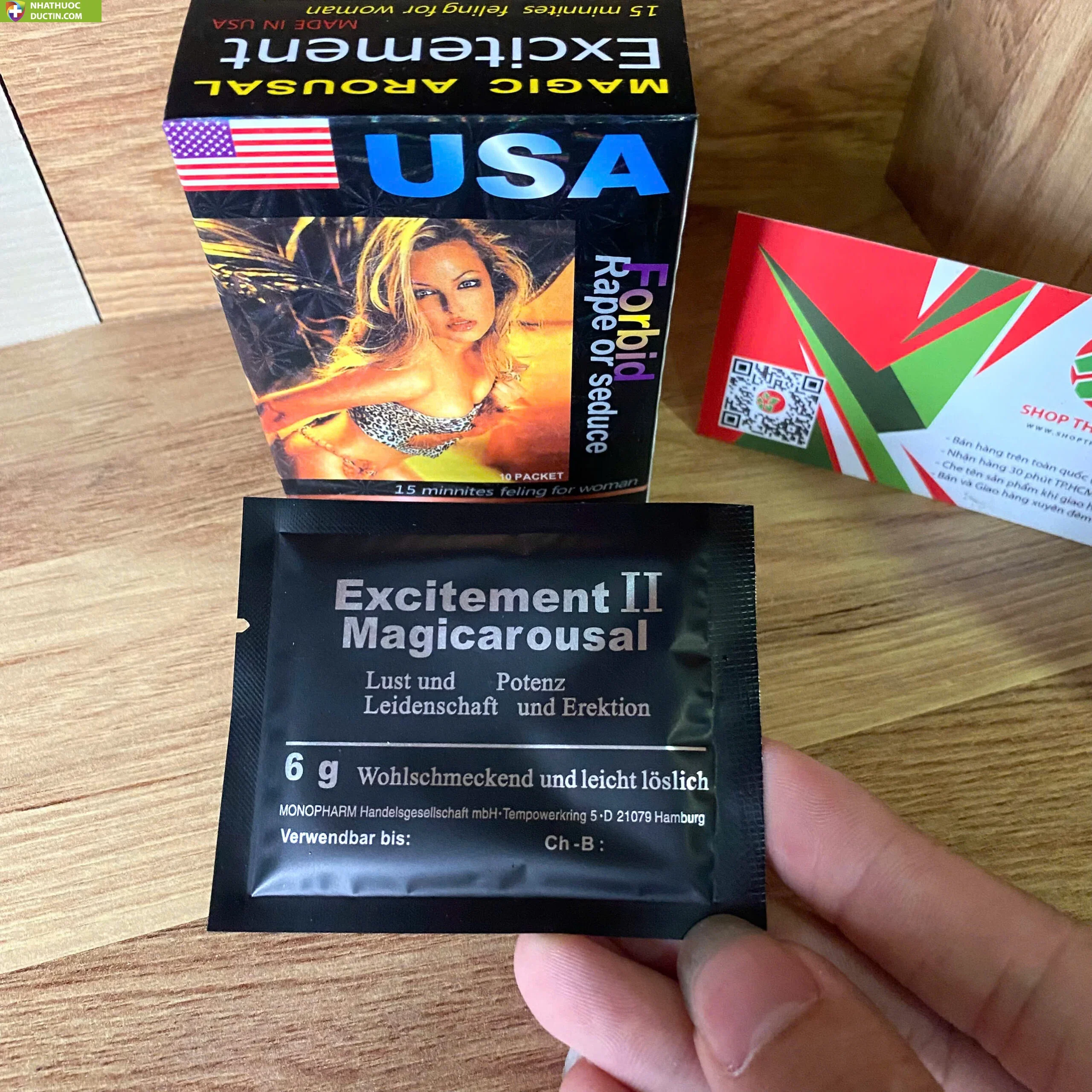 Thuốc Kích Dục Nữ Excitement II magicarousal Dạng Bột Mịn Chính Hãng USA - Ảnh 3