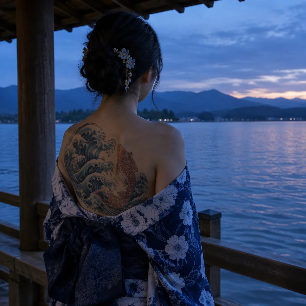 hình xăm nhật cổ — ảnh 17