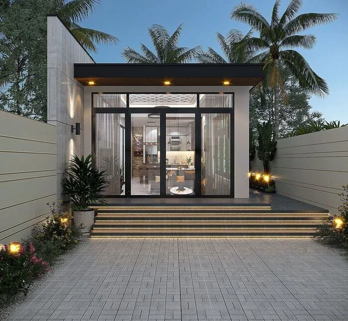 mẫu nhà vườn đẹp 1 tầng (6)