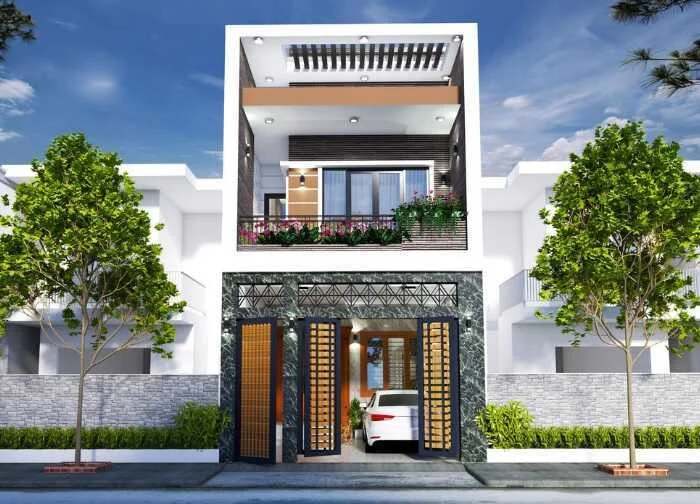 Tư vấn thiết kế nhà phố 5×20 hiện đại, sang trọng, tiết kiệm