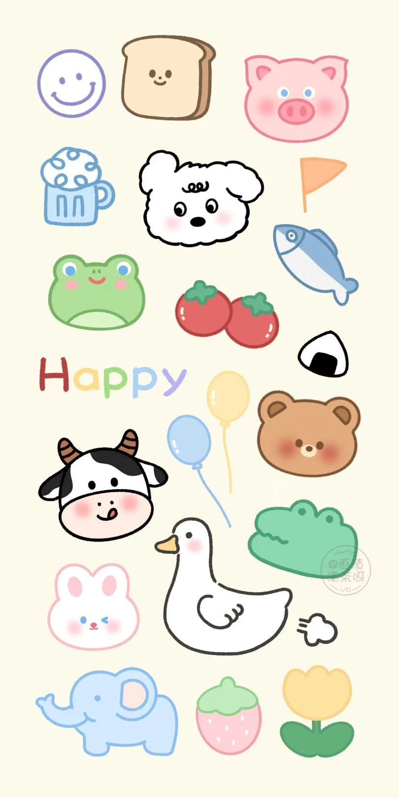 98 Mini cute ý tưởng | hình minh họa, ảnh tường vui nhộn, hình nền điện thoại