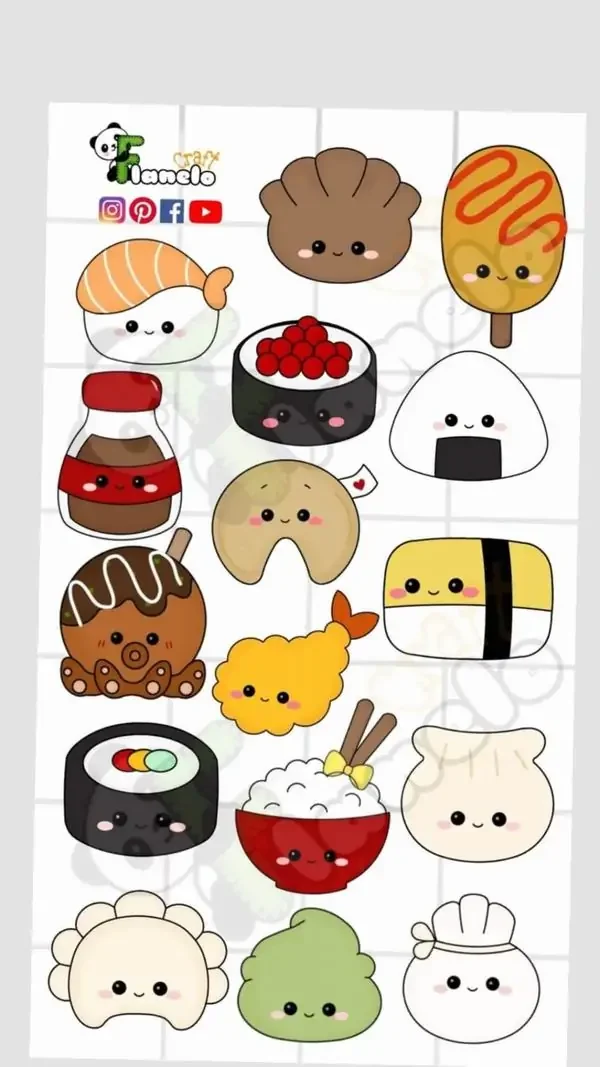59 Hình Vẽ Trang Trí Cute Đơn Giản giúp bạn làm đẹp planner và note nhỏ