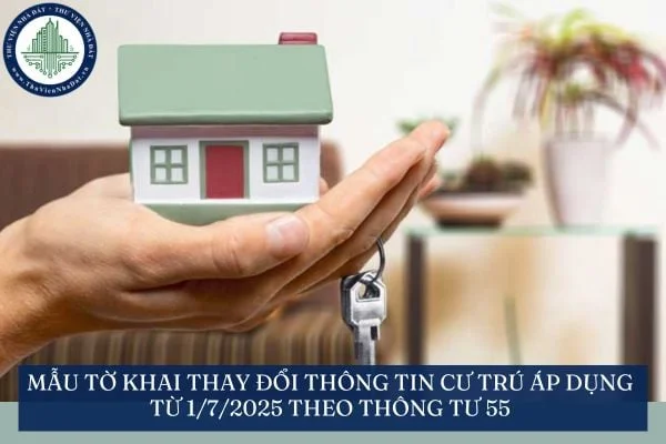 Hình ảnh minh họa liên quan đến mẫu CT01 mới nhất về thay đổi thông tin cư trú.