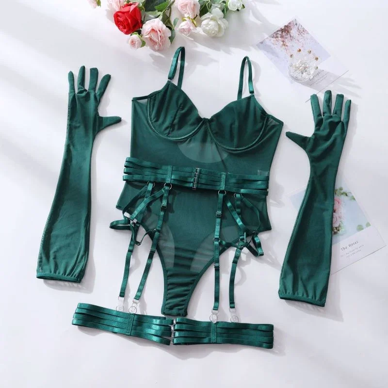 Blue Zone Planet | one-piece bodysuit with gloves and bandage