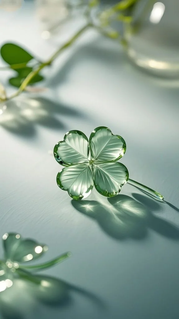 Cỏ bốn lá may mắn