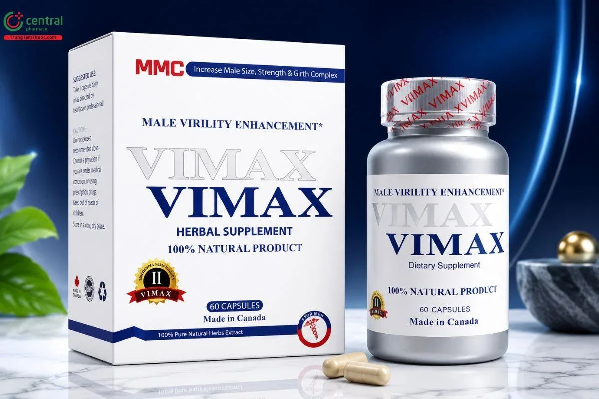 Vimax - Sản phẩm tăng size dương vật từ thiên nhiên