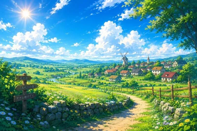 Hình ảnh anime phong cảnh đẹp (5)