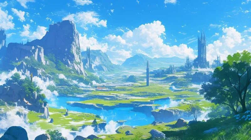 Hình ảnh anime phong cảnh đẹp (3)