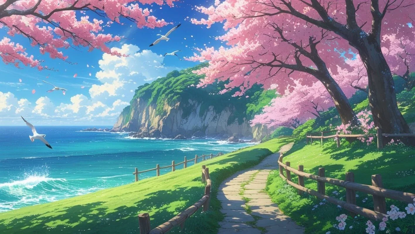 Hình ảnh anime phong cảnh đẹp (4)