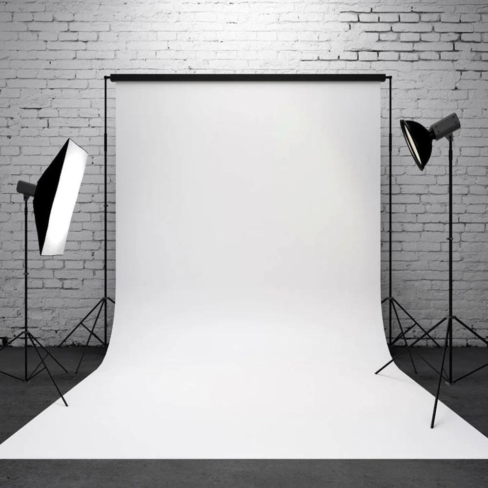 Phông nền studio chuyên nghiệp cho ảnh màu trắng
