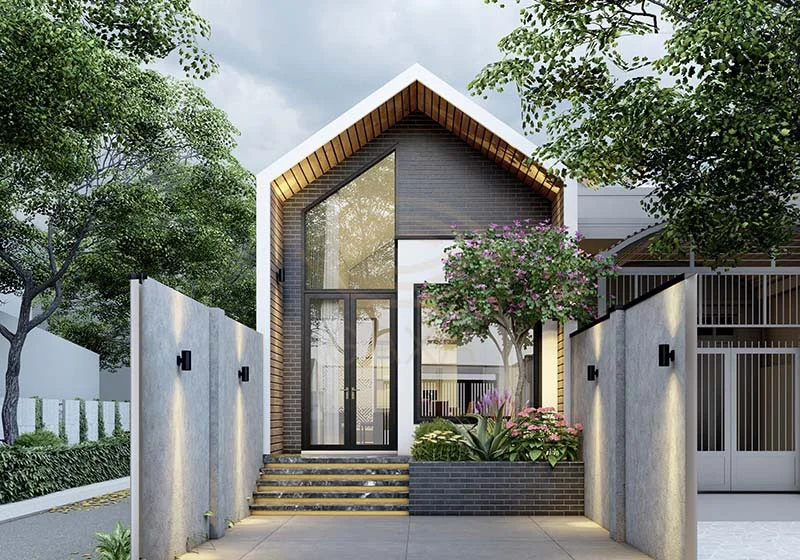 mặt tiền nhà đẹp cấp 4