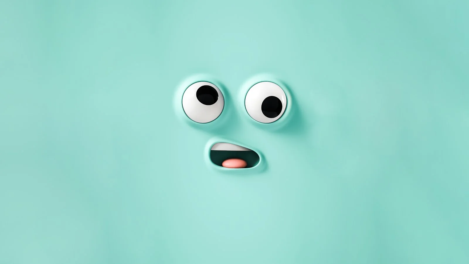 hình nền đẹp cute với nhân vật hoạt hình 3D biểu cảm hài hước