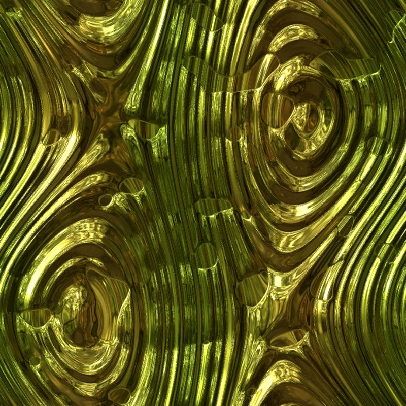 Hình nền 3d bề mặt kim loại lỏng màu vàng gold