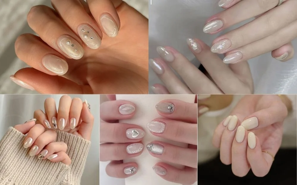 Gợi Ý 100+ Mẫu Nail Màu Trắng Tôn Da, Hot Trend Hiện Nay - 6